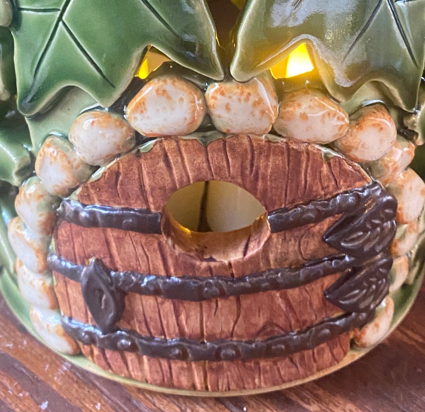 Moon Door Oak and Acorn Lantern