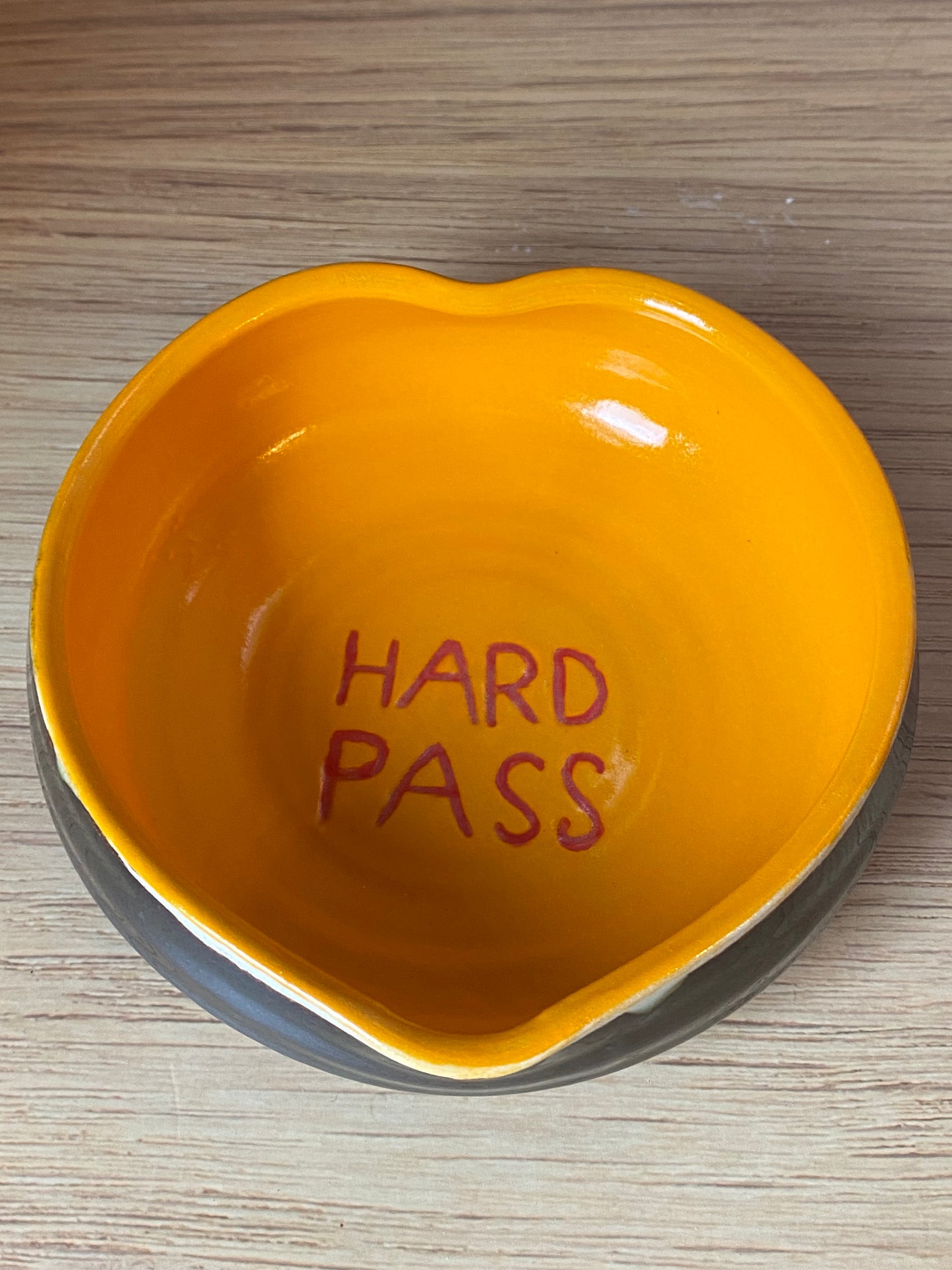 Anti Valentine Bowl "Hard Pass"