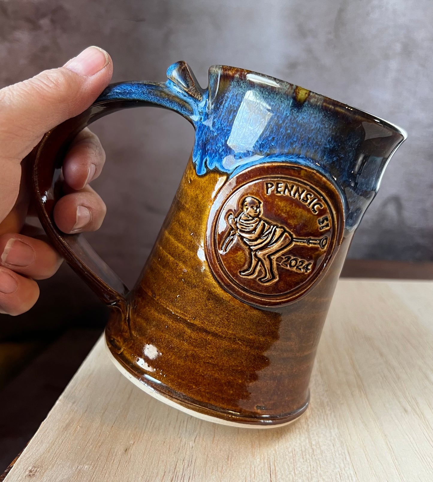 SALE 2024 Pennsic Commemorative Mug (Butt Trumpet)