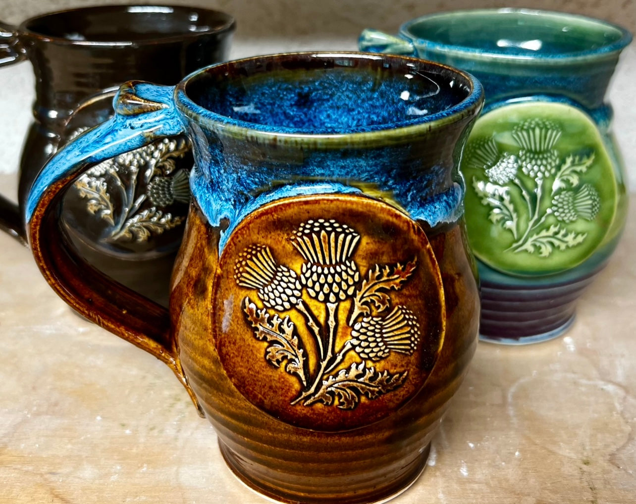 Scottish Thistle mug