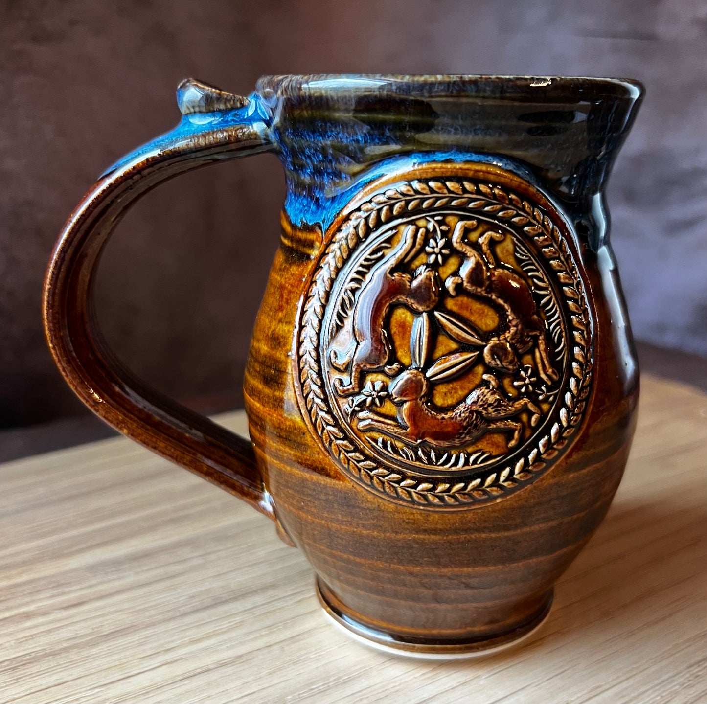 Three Hares mug