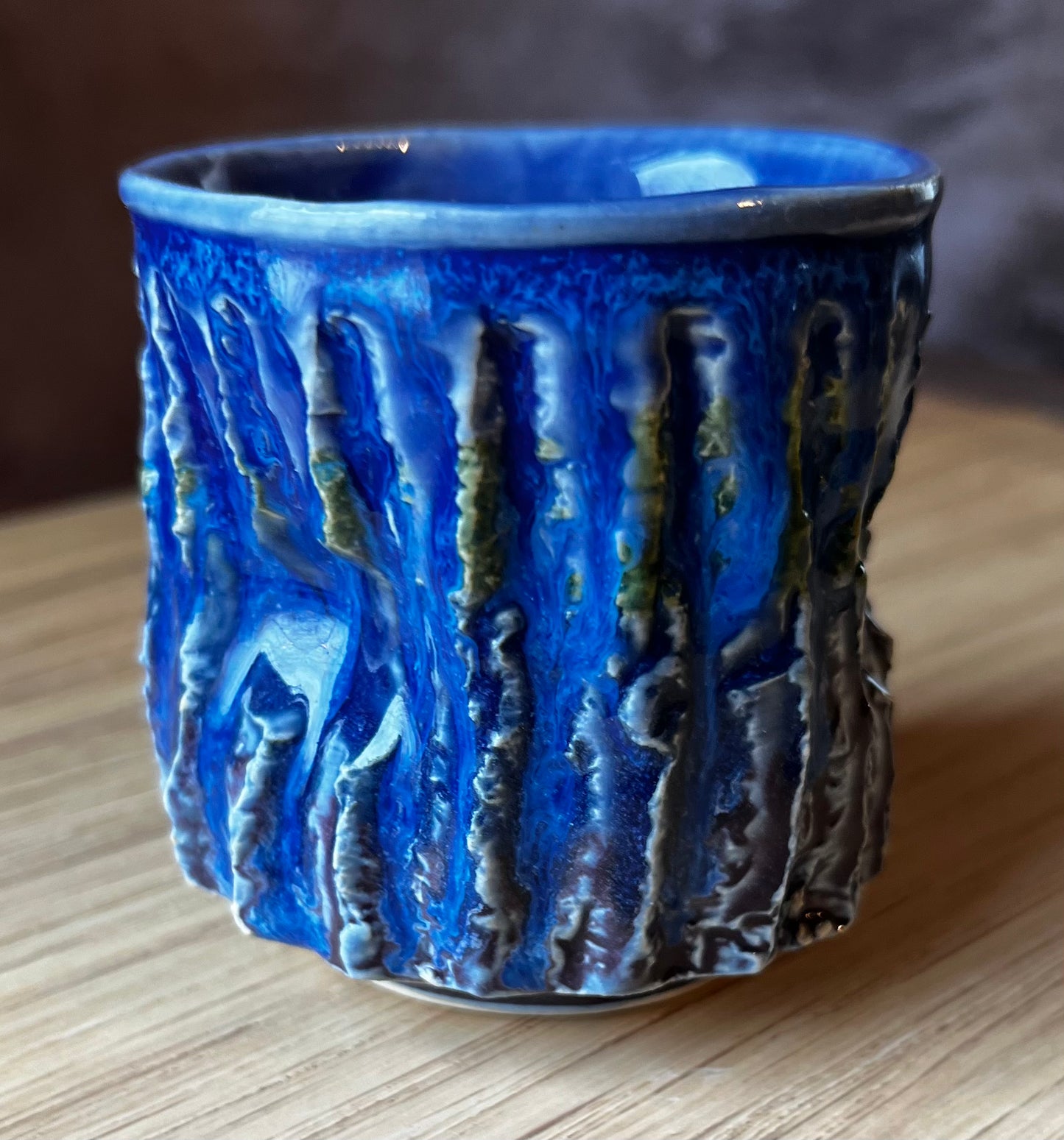 Whiskey Cup, blue
