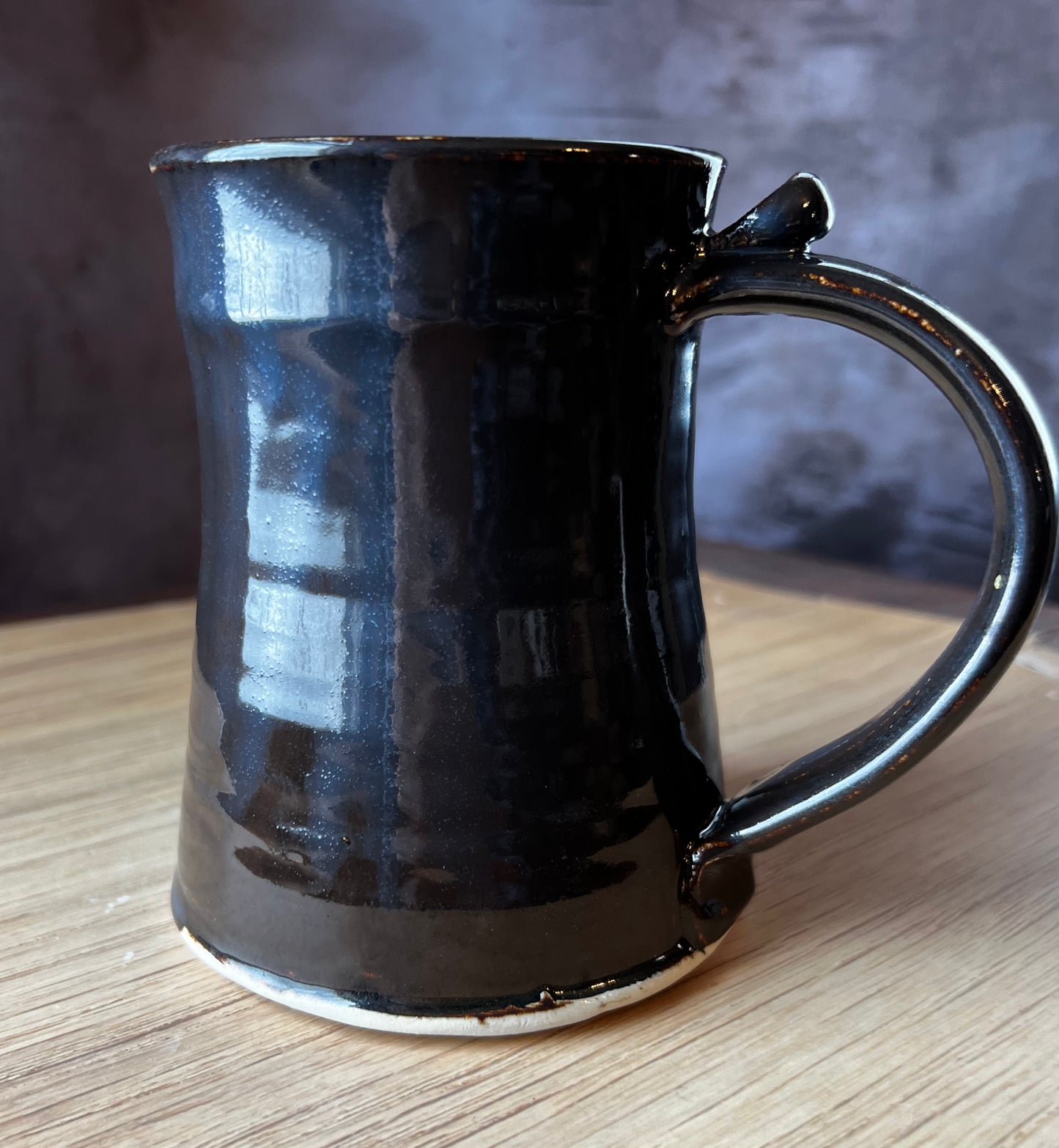 Black Heart mug, deluxe gold edition