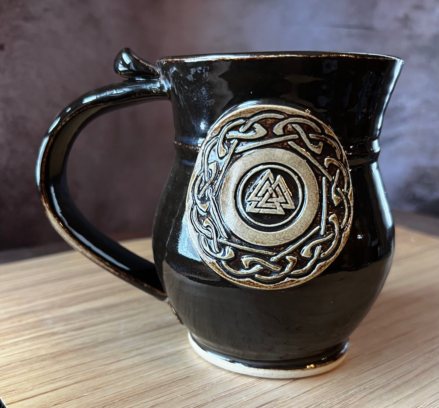 Norse Valknut mug