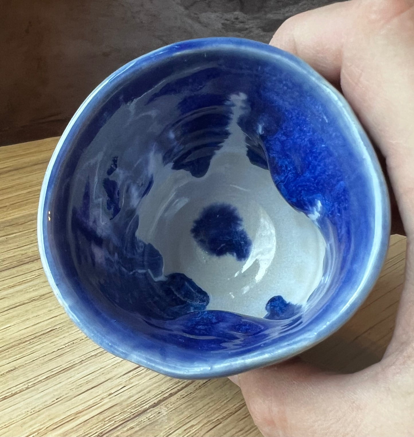 Whiskey Cup, blue