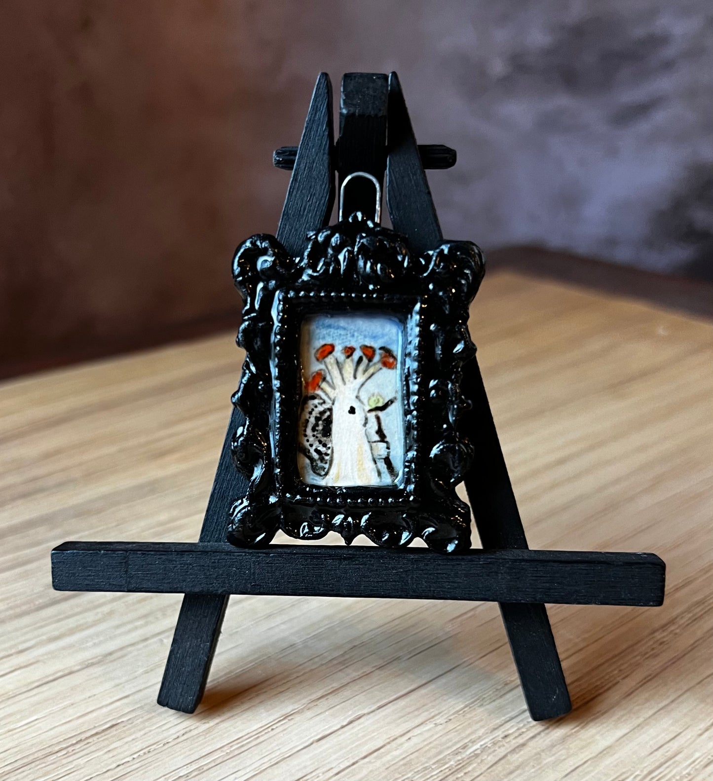 Mushroom Fairy Shaman pendant