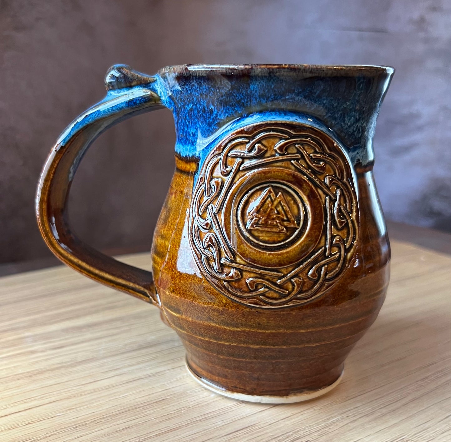 Norse Valknut mug