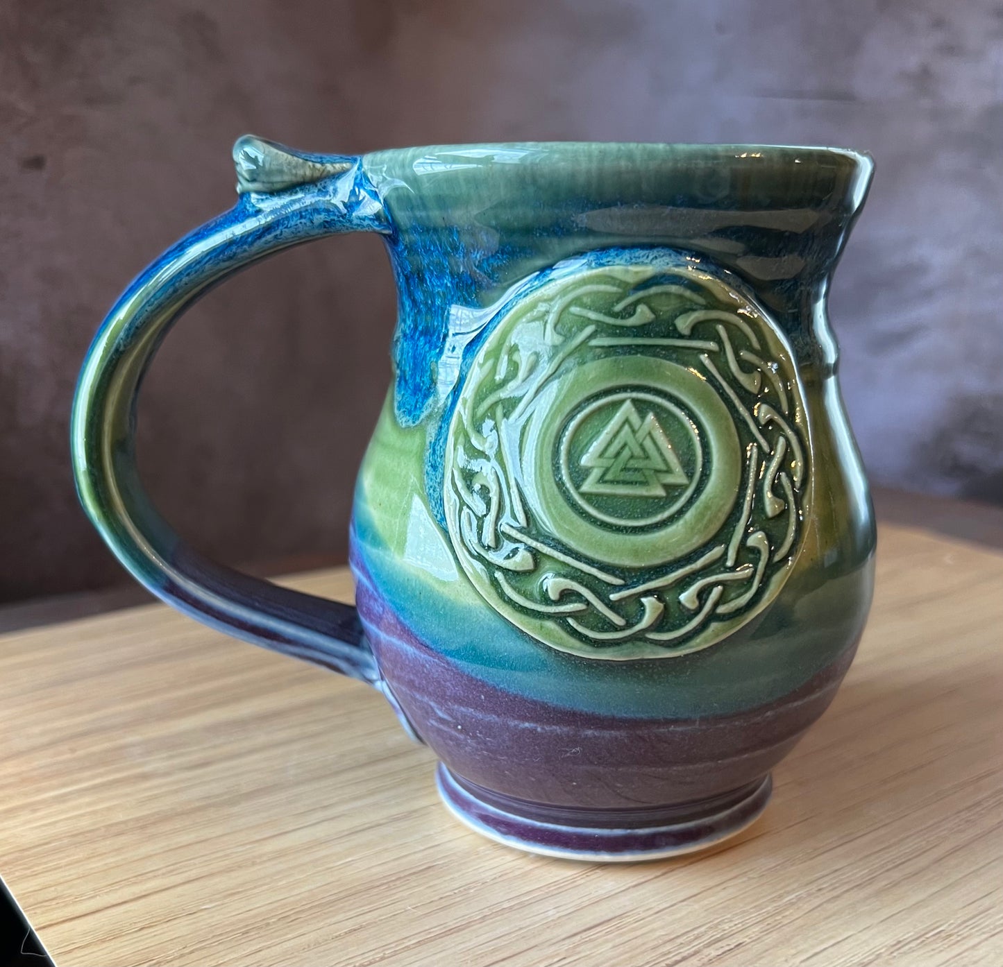 Norse Valknut mug