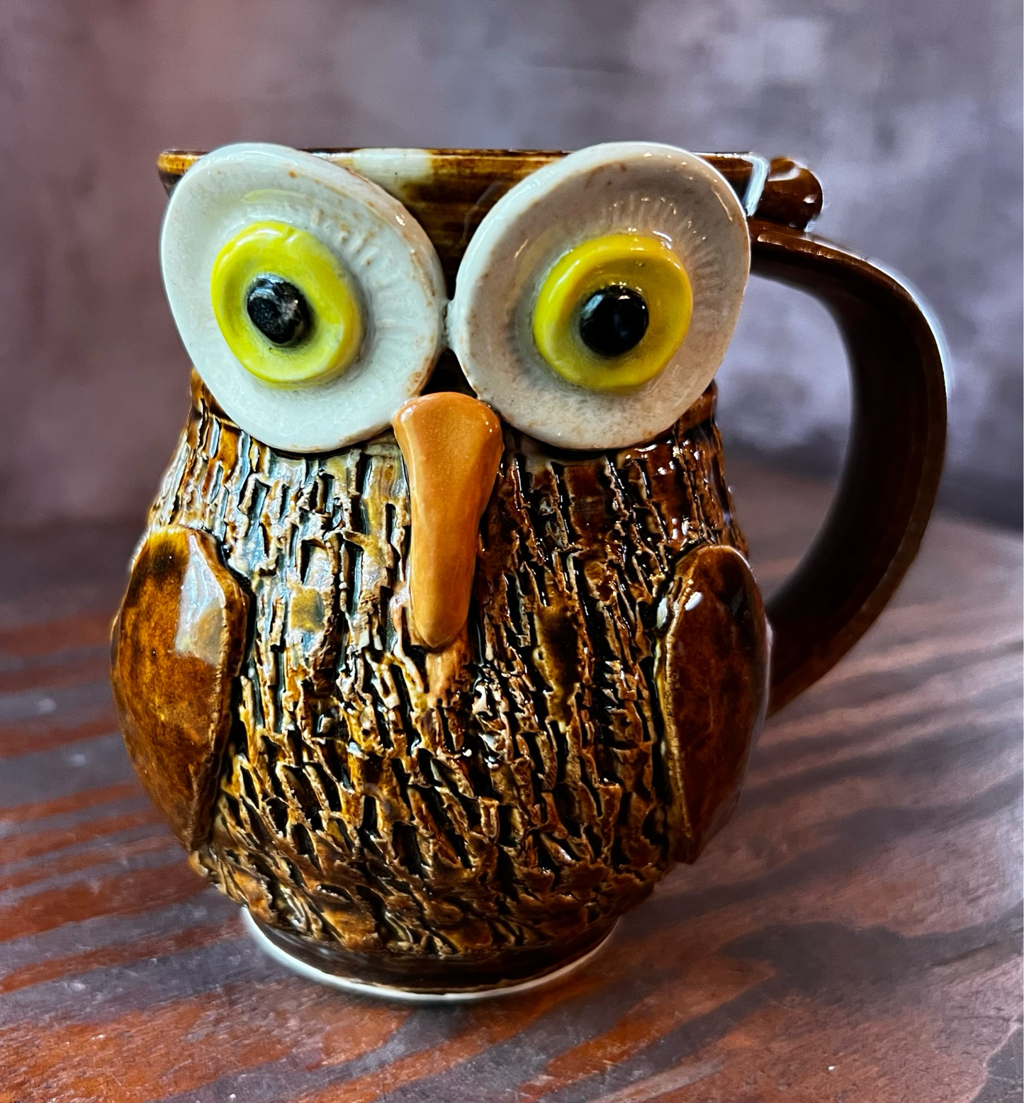 Rustic Owl mug (Lefty)