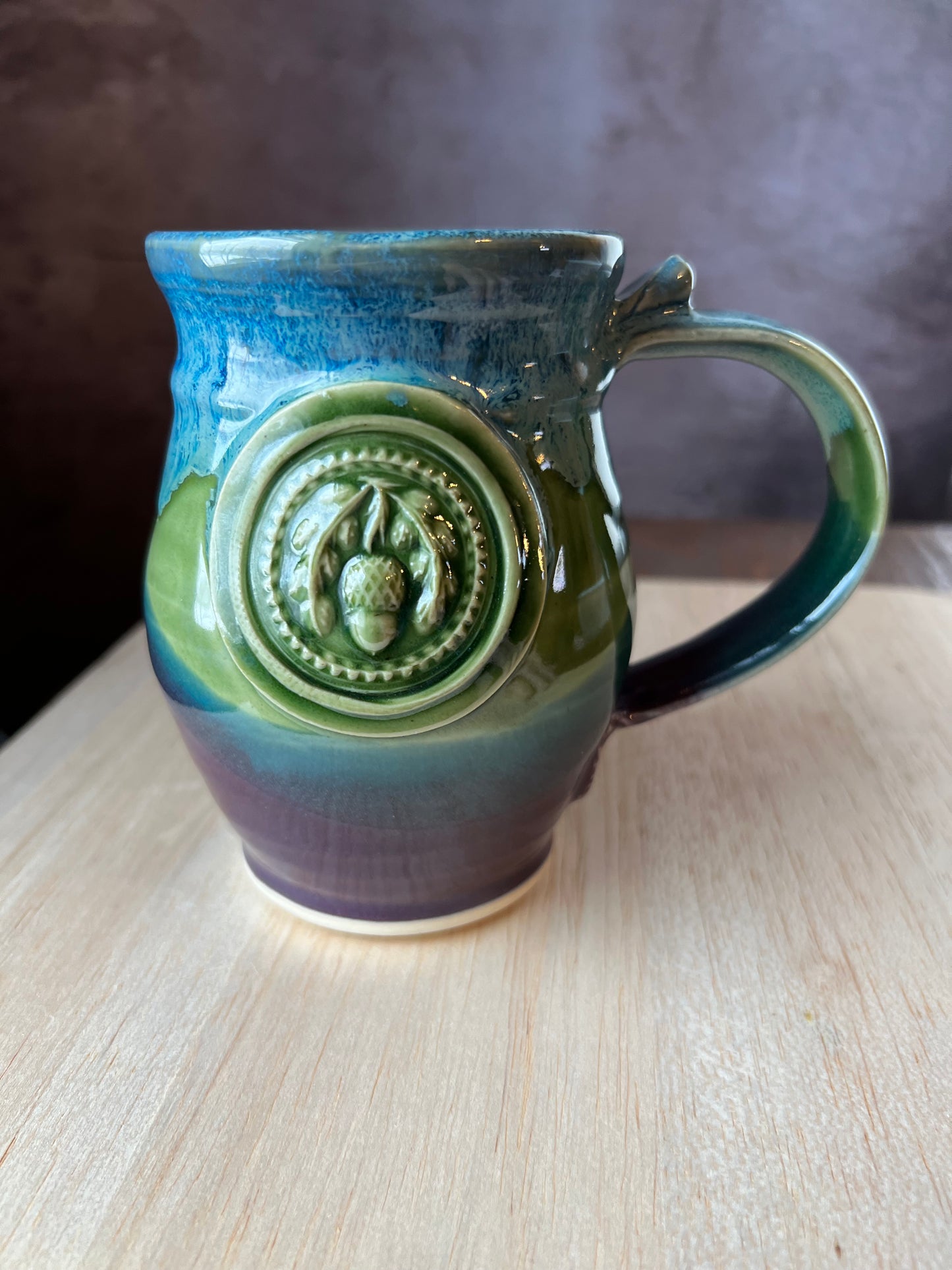 Acorn mug (lefty)
