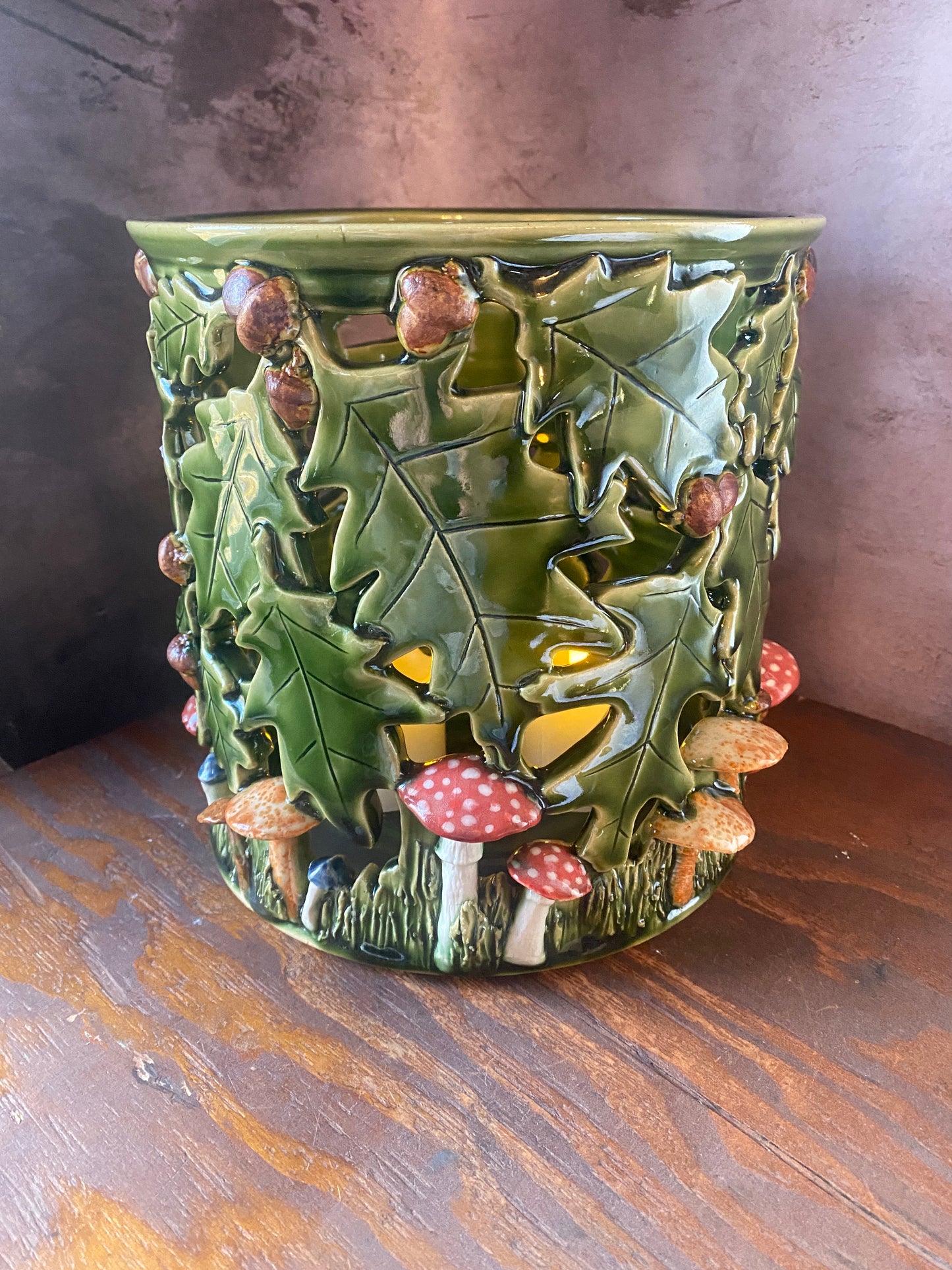 XL Highly Decorated Moon Door Lantern