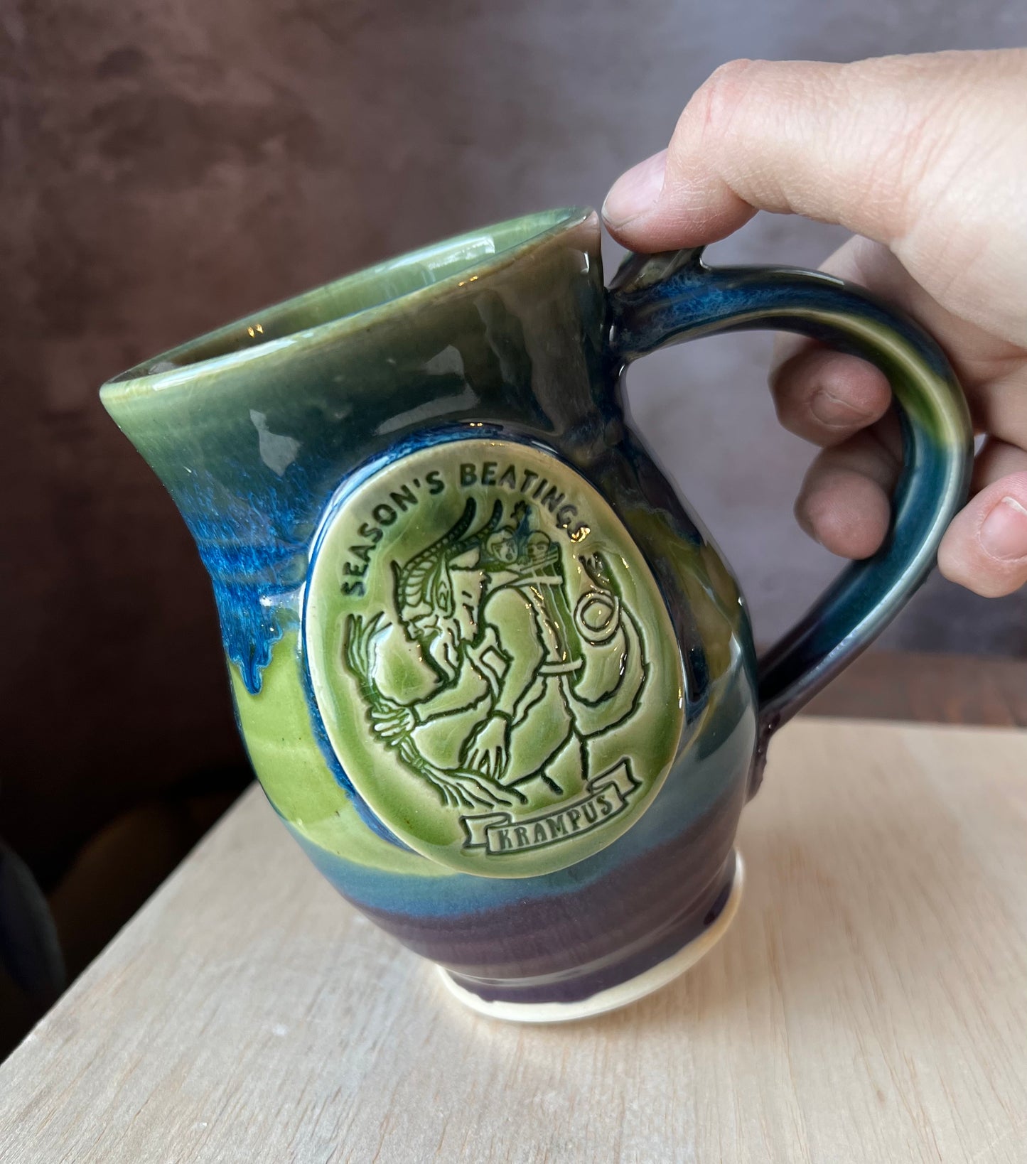 Season's Beatings Krampus (lefty)