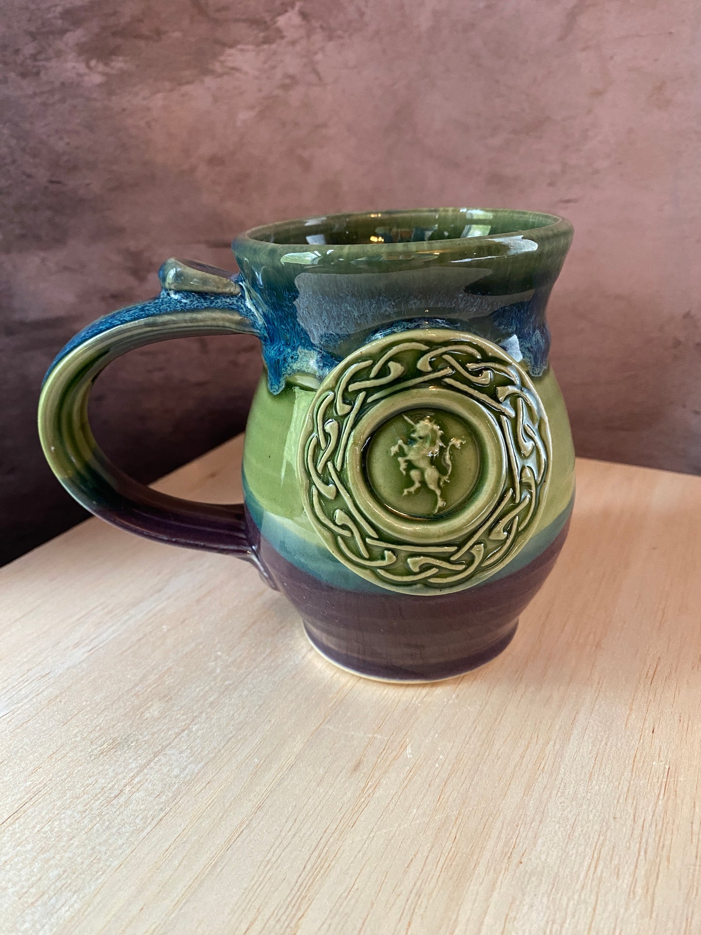 🦄 Handmade Unicorn Stoneware Mug