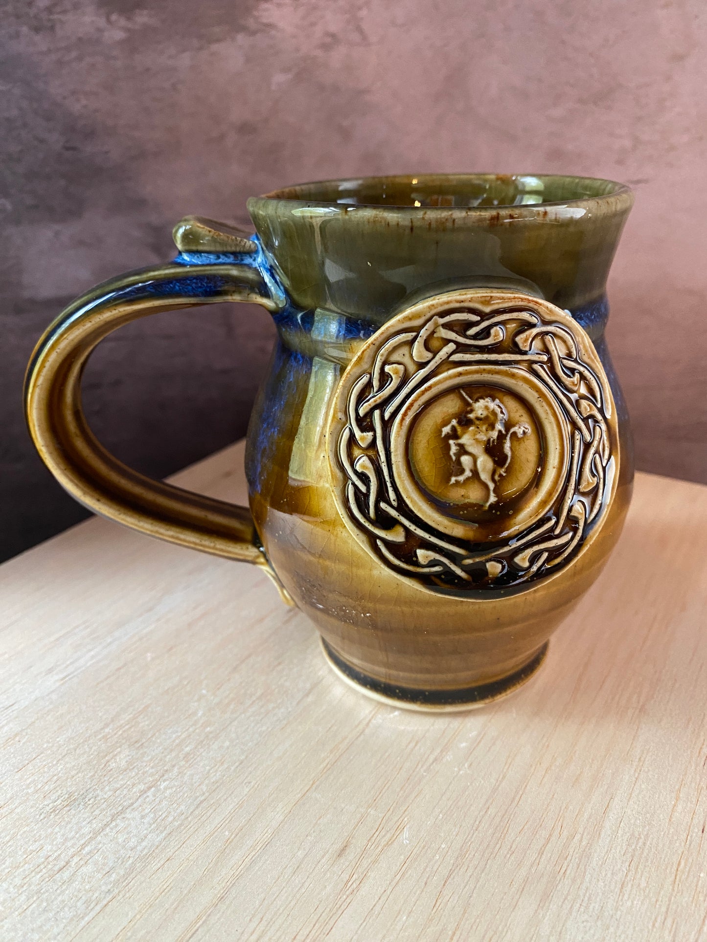 🦄 Handmade Unicorn Stoneware Mug