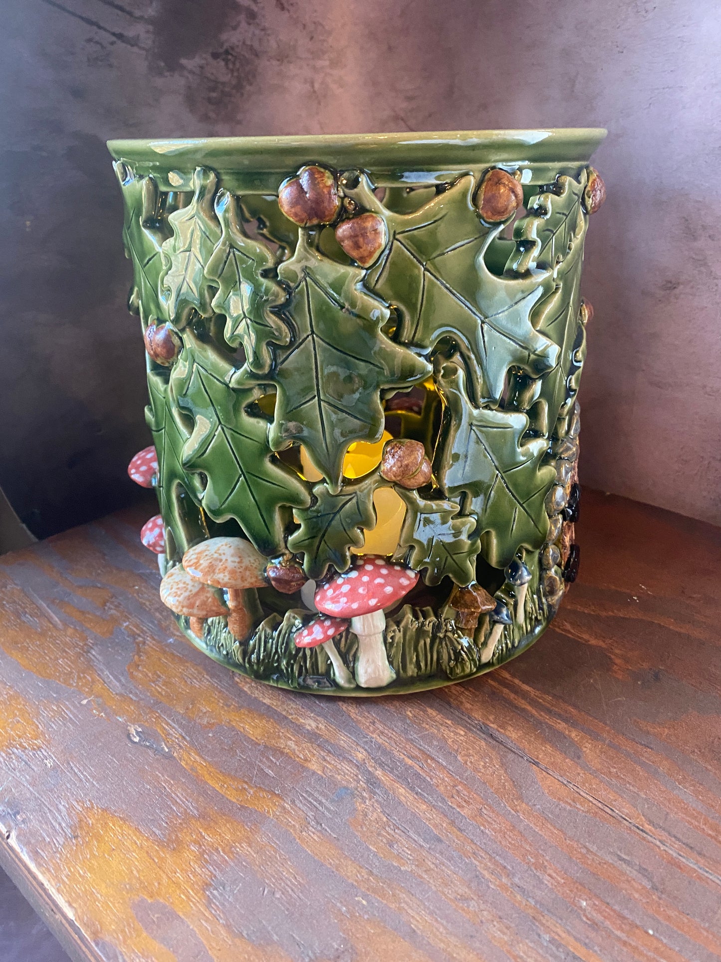 XL Highly Decorated Moon Door Lantern