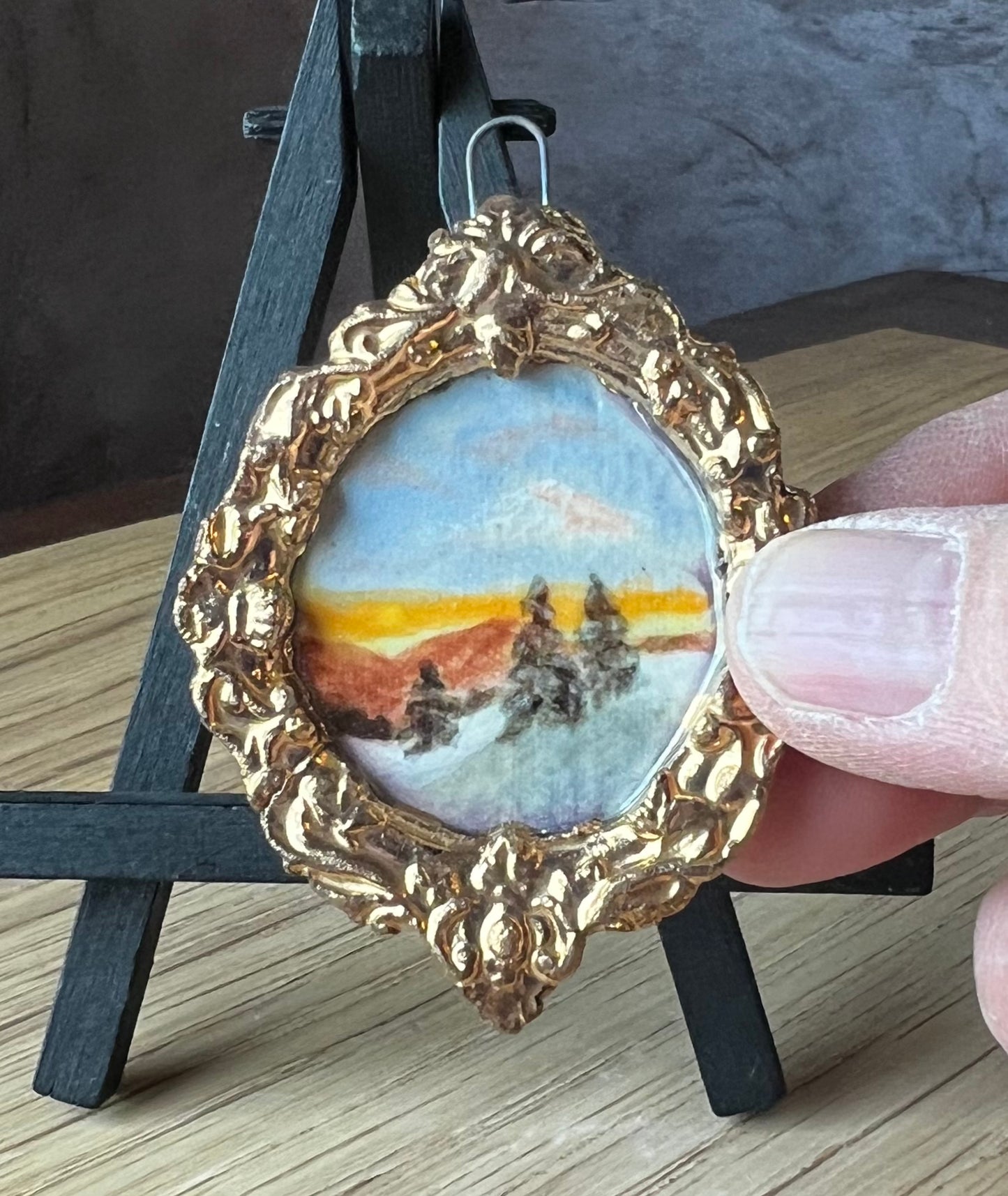 Winter Sunrise Pendant