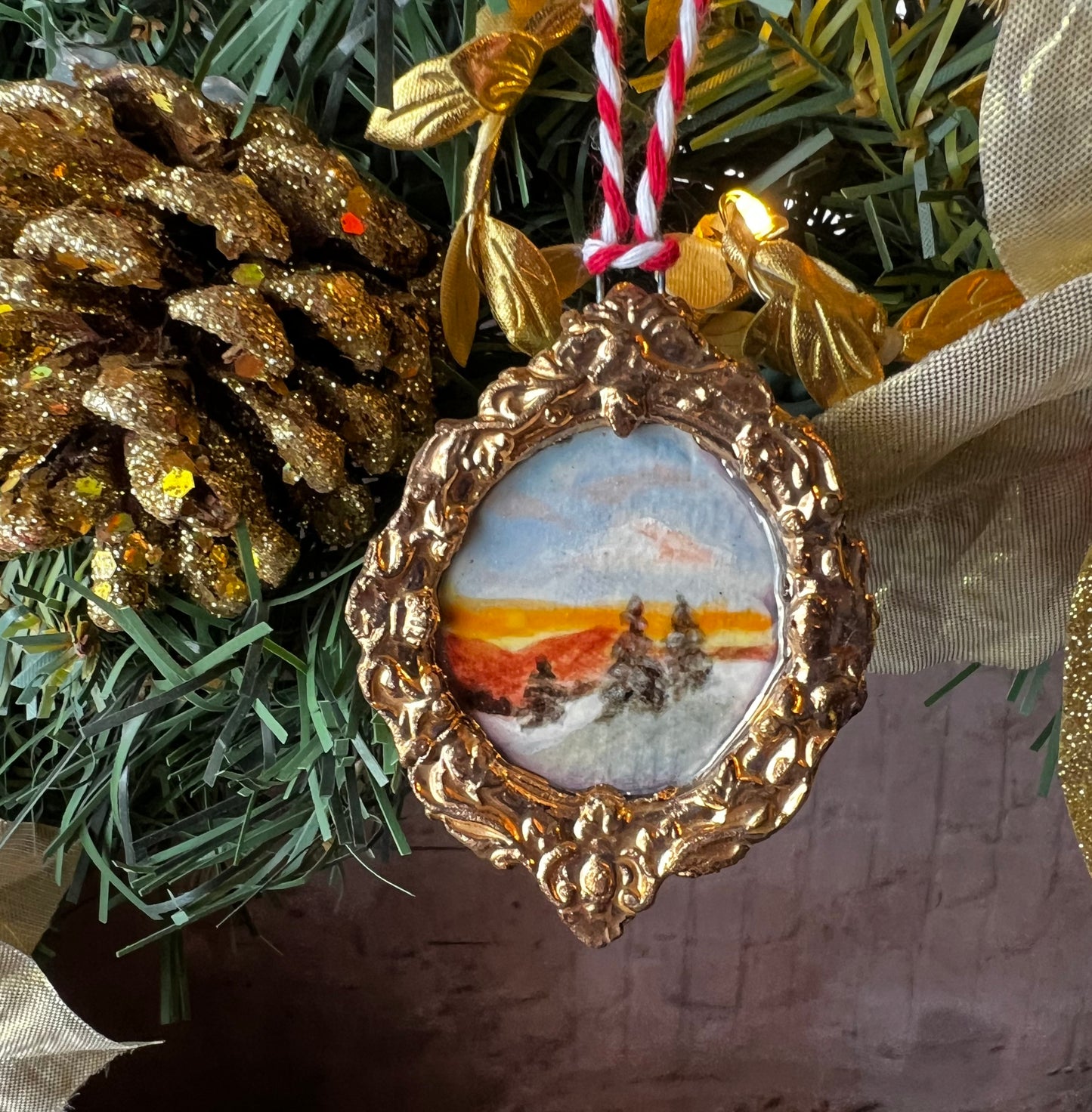 Winter Sunrise Pendant