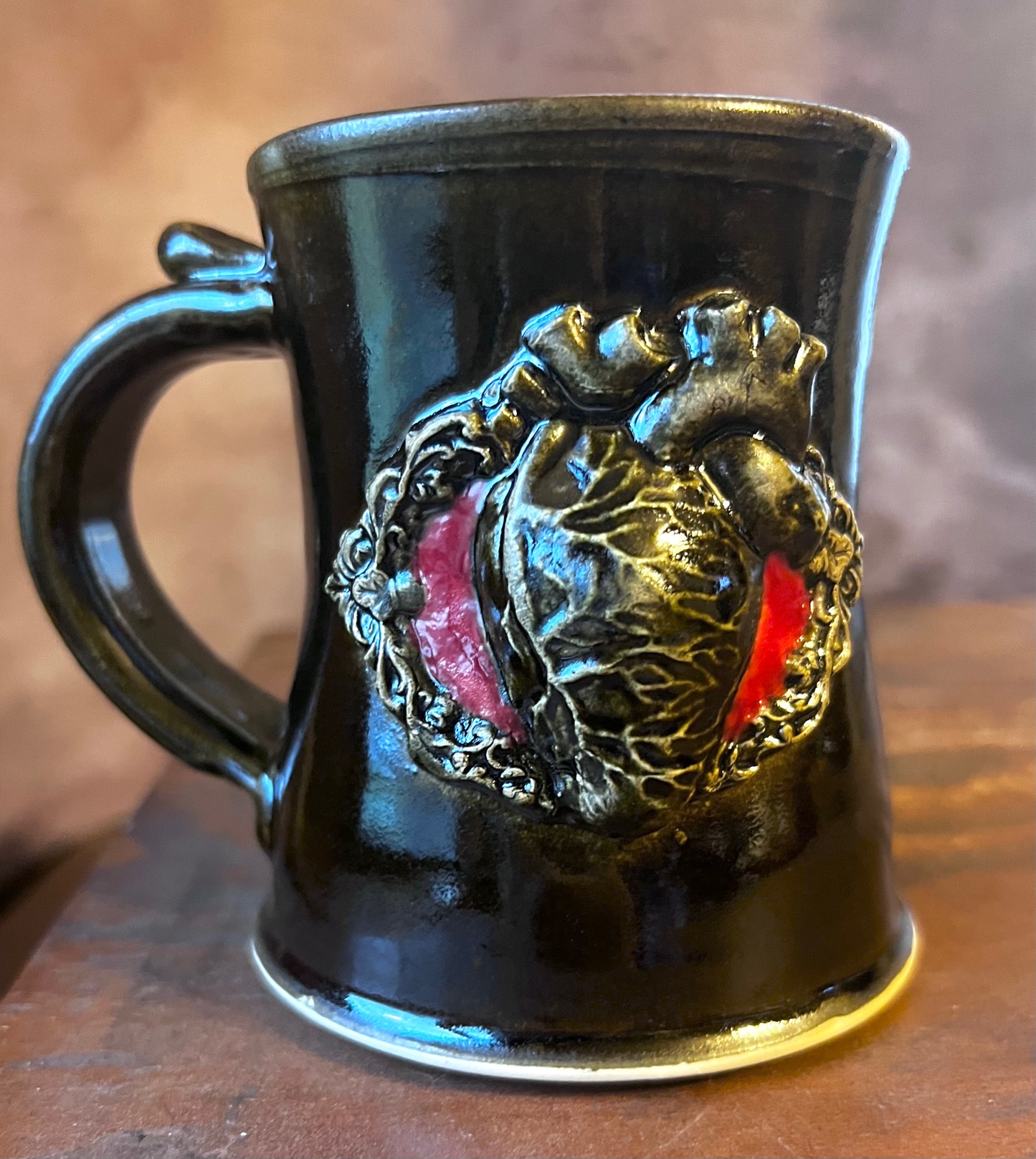 Black Heart mug