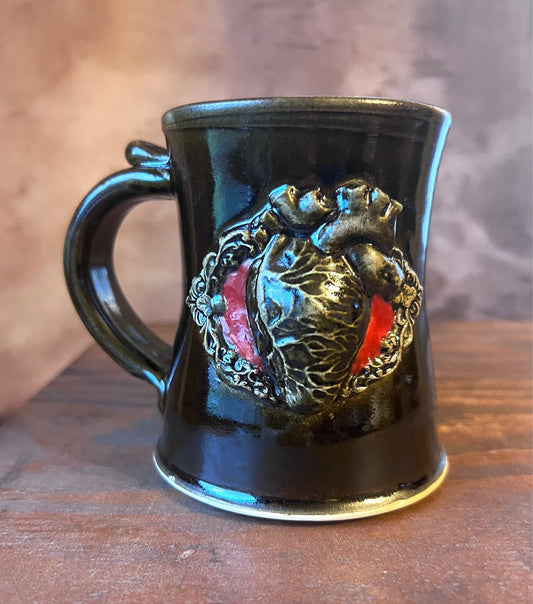 Black Heart mug