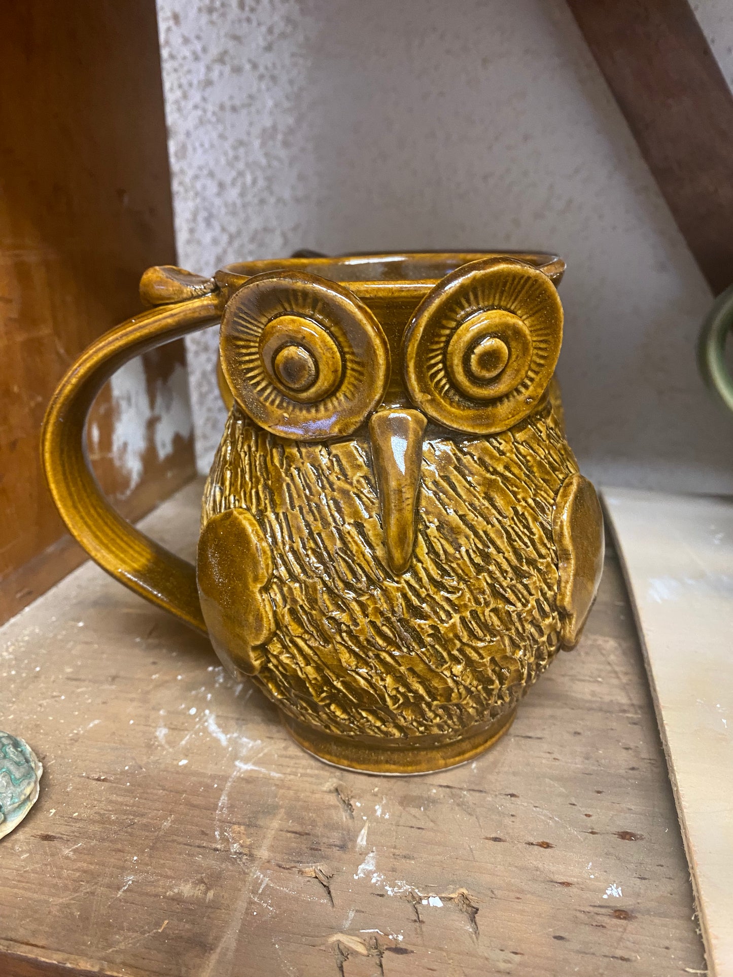 Rustic Owl mug