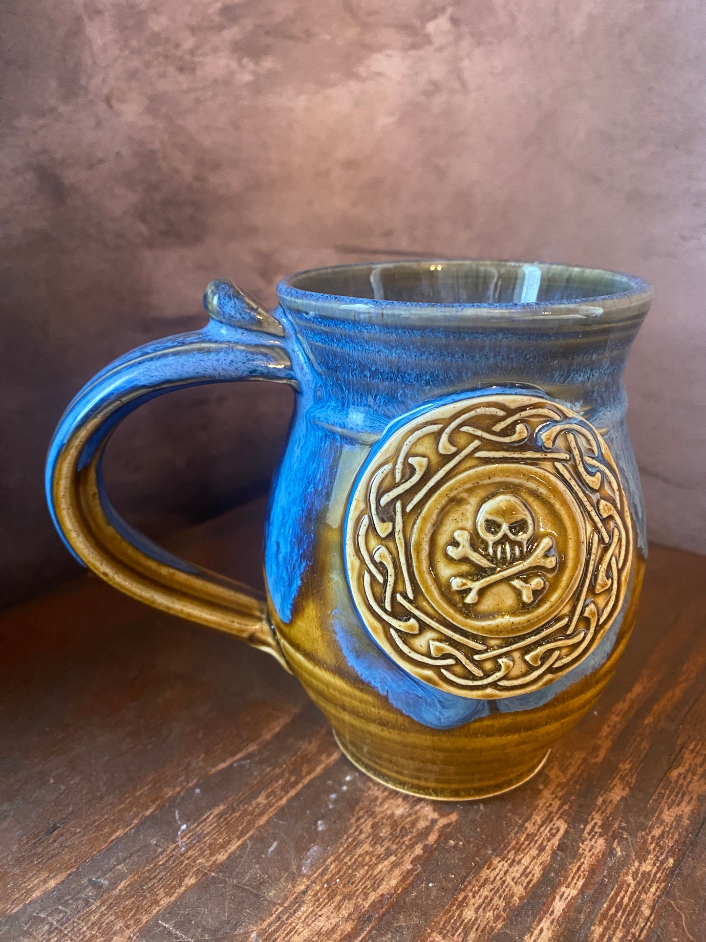 Pirate Skull and Crossbones mug